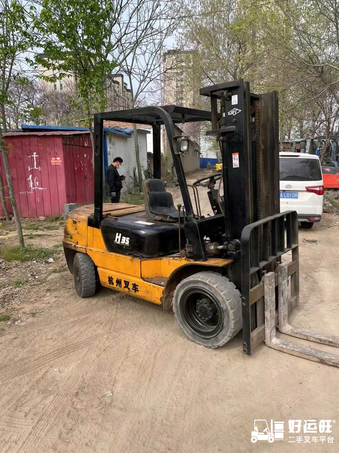 杭叉柴油车3.5吨
