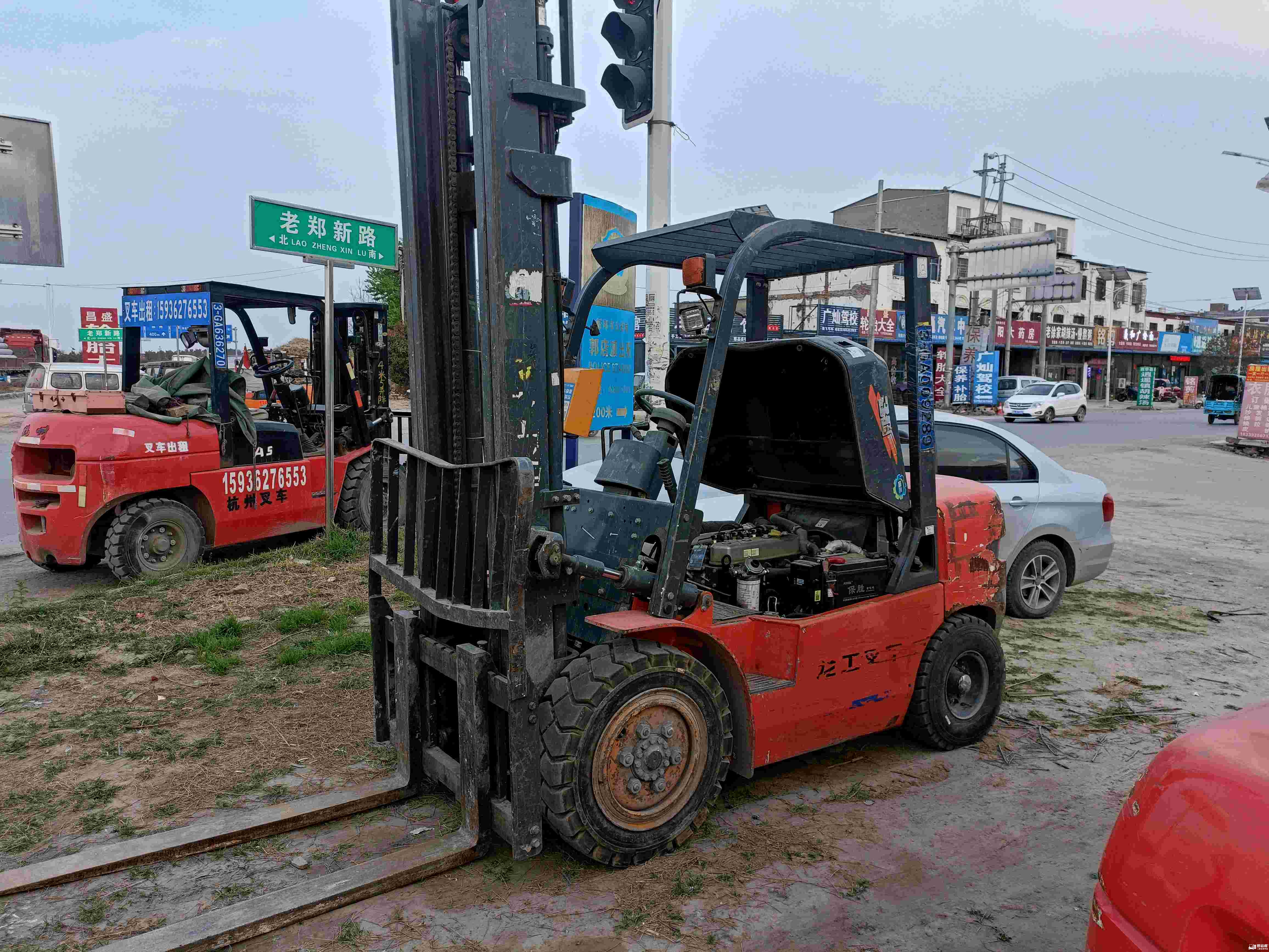 北京龙工3吨柴油车出租【价格 价格一览表 多少钱一个月】