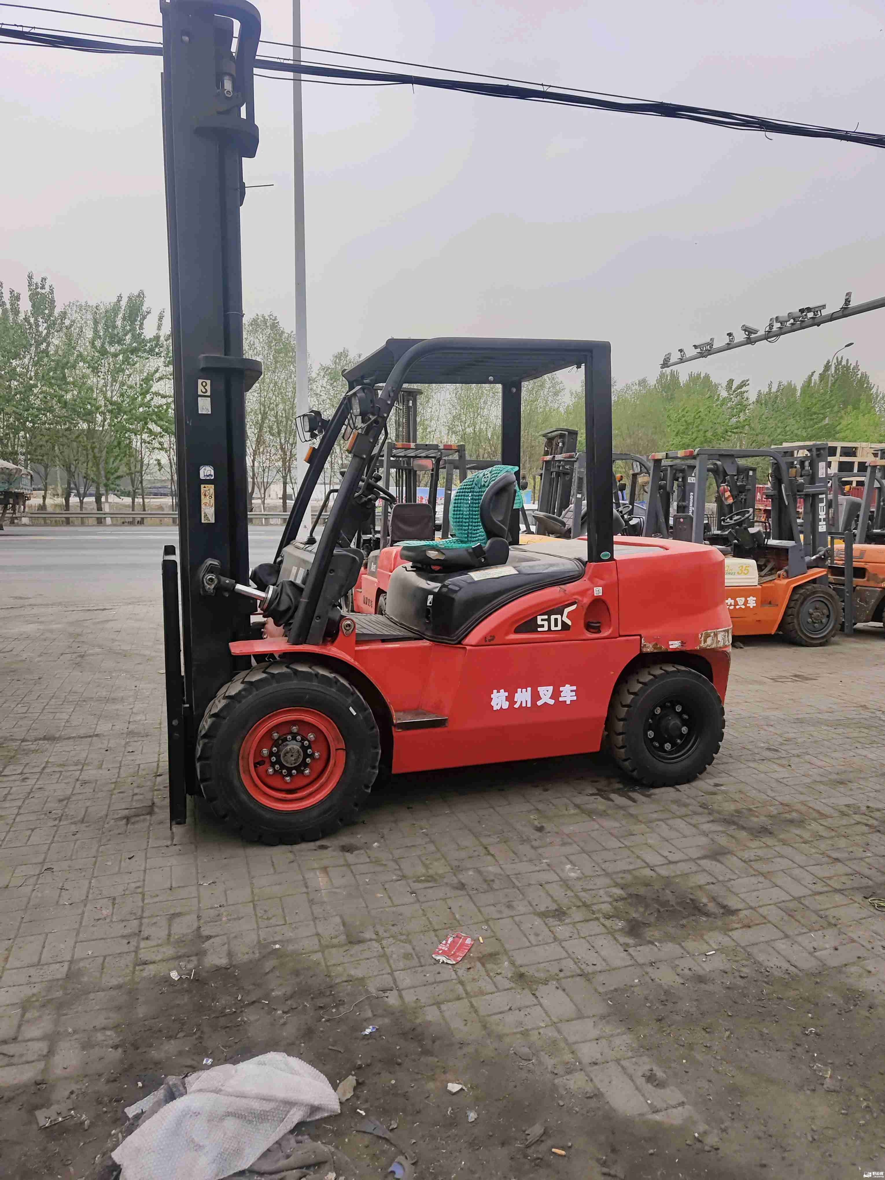 北京二手杭叉5吨柴油车出租