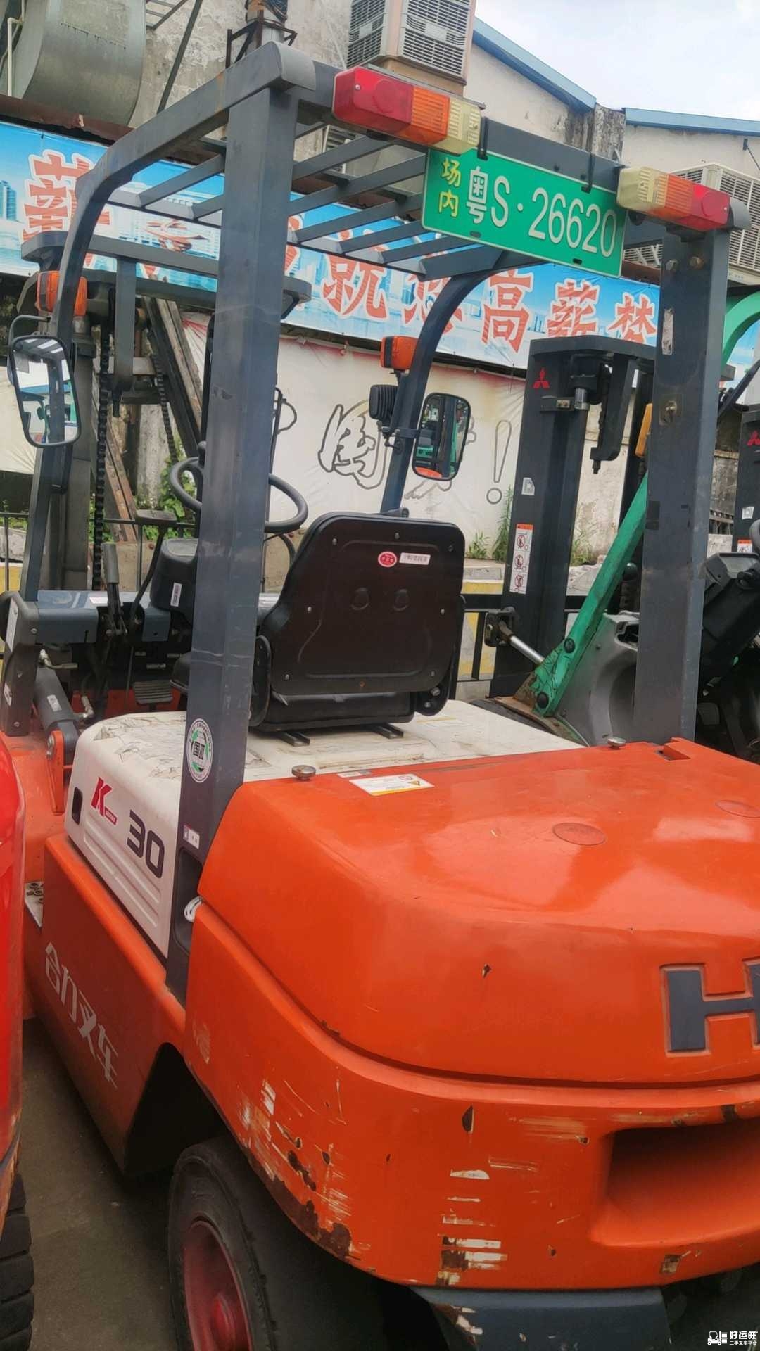 广东东莞二手合力K系列3吨2020款升高3米柴油叉车