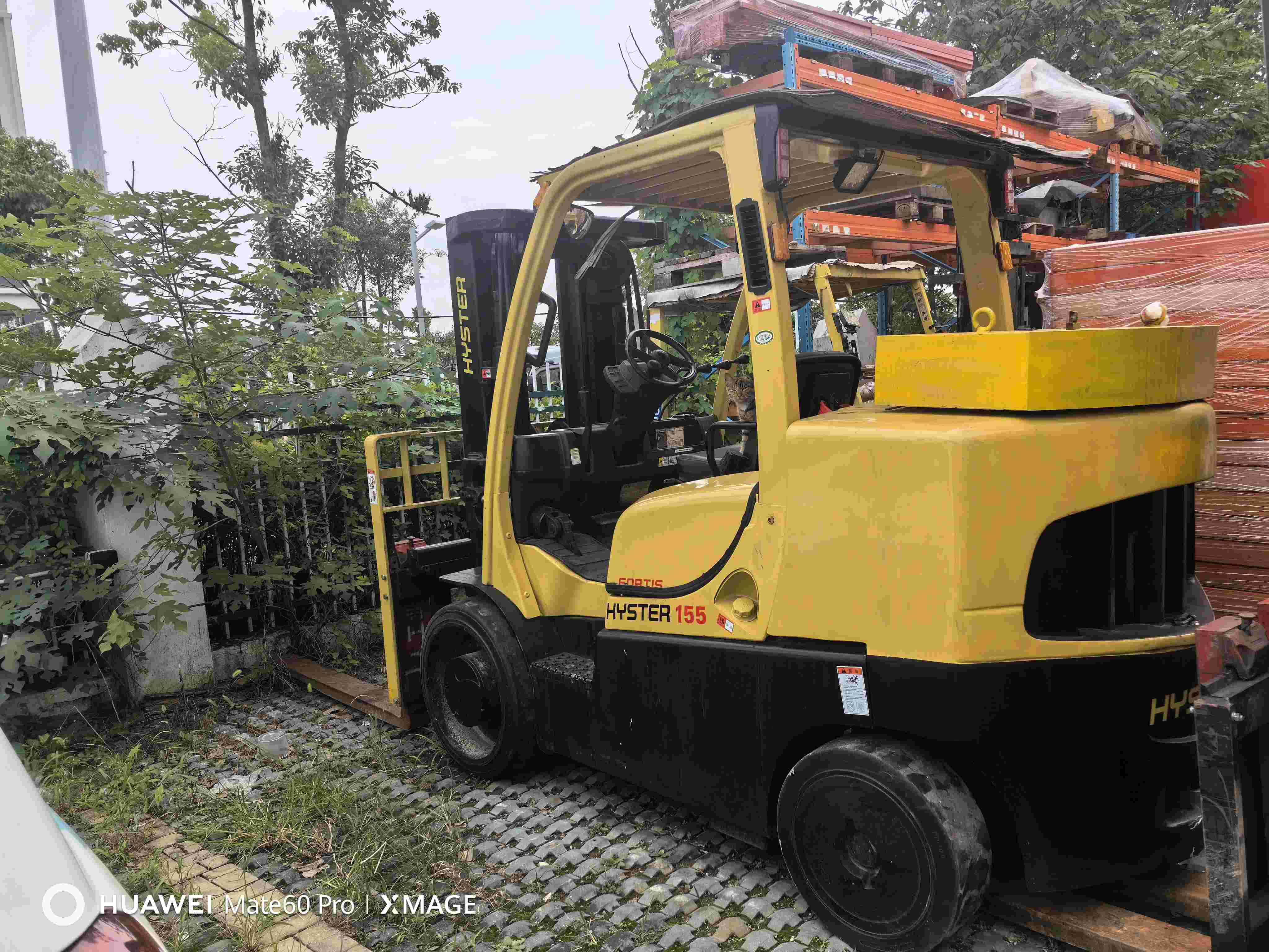 江苏苏州二手海斯特H40-120FT5.5吨2017款升高3.109米柴油叉车