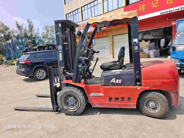 北京二手杭叉3.5吨柴油车出租