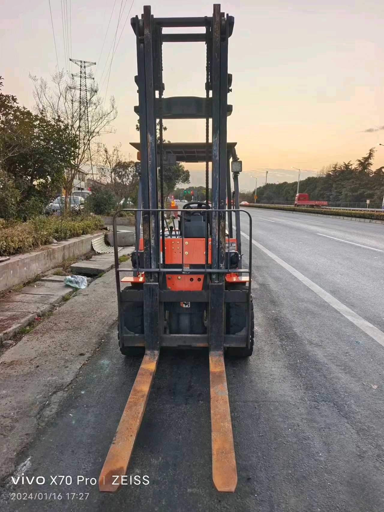 安徽蚌埠二手江淮H系列3吨2018款升高4.5米柴油叉车