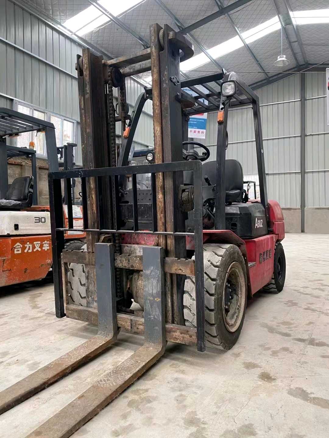 安徽合肥二手杭叉A系列3吨2017款升高3米柴油叉车
