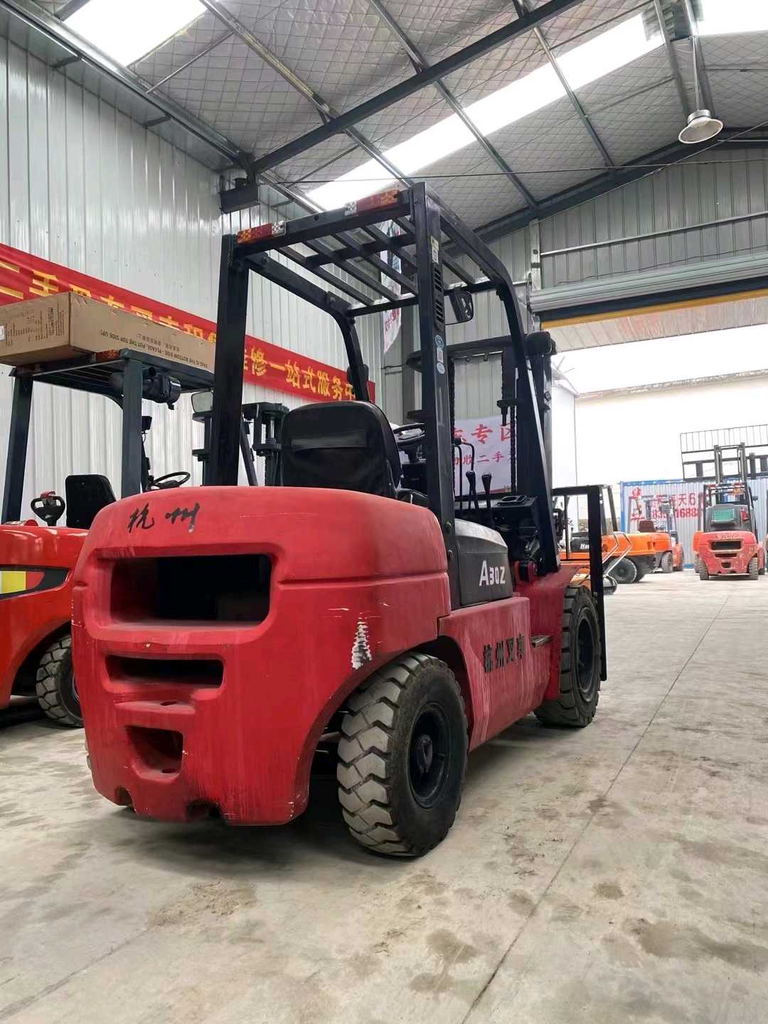 安徽合肥二手杭叉A系列3吨2017款升高3米柴油叉车