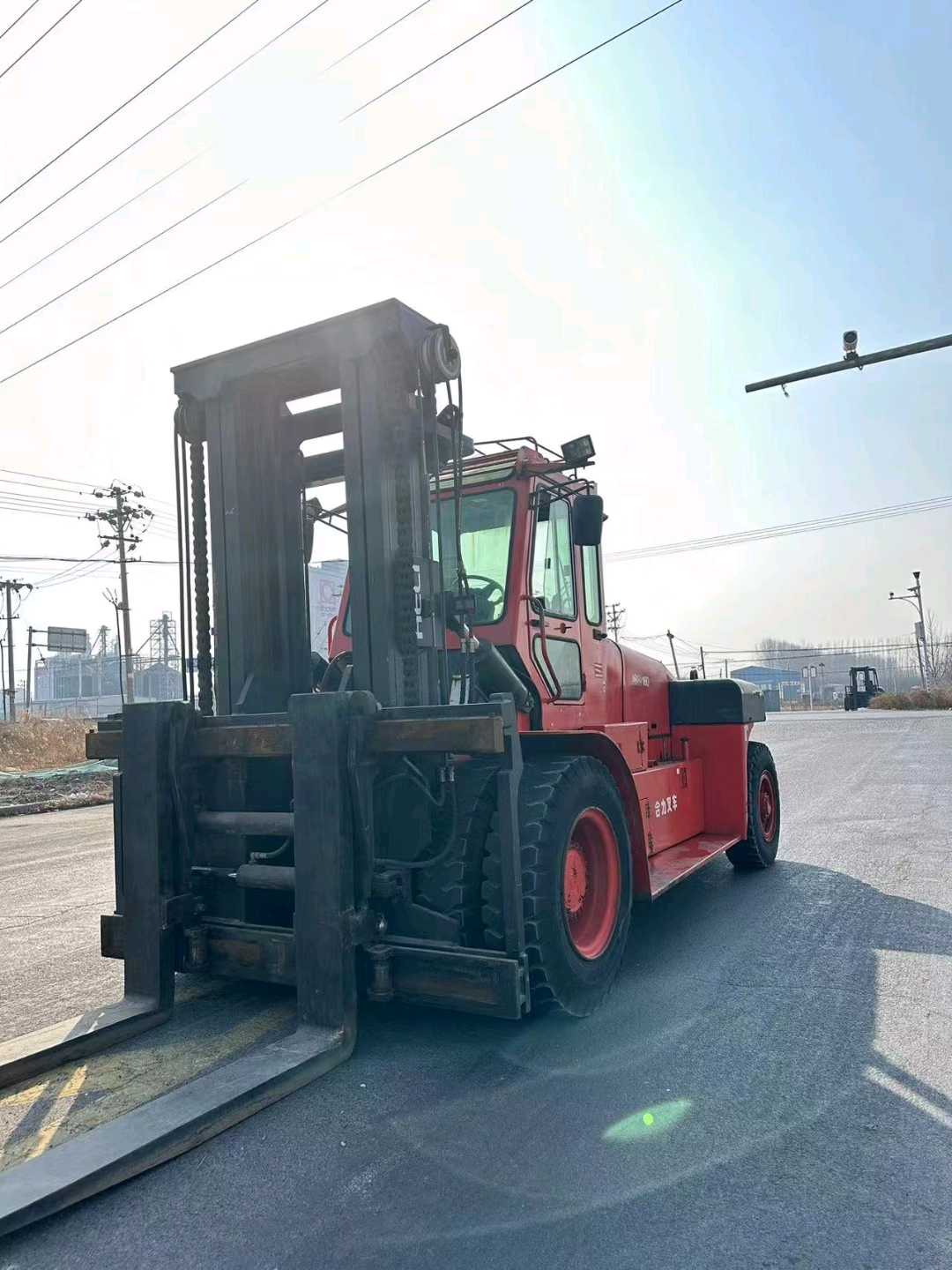 河北廊坊二手合力H2000系列10吨2017款升高3米柴油叉车