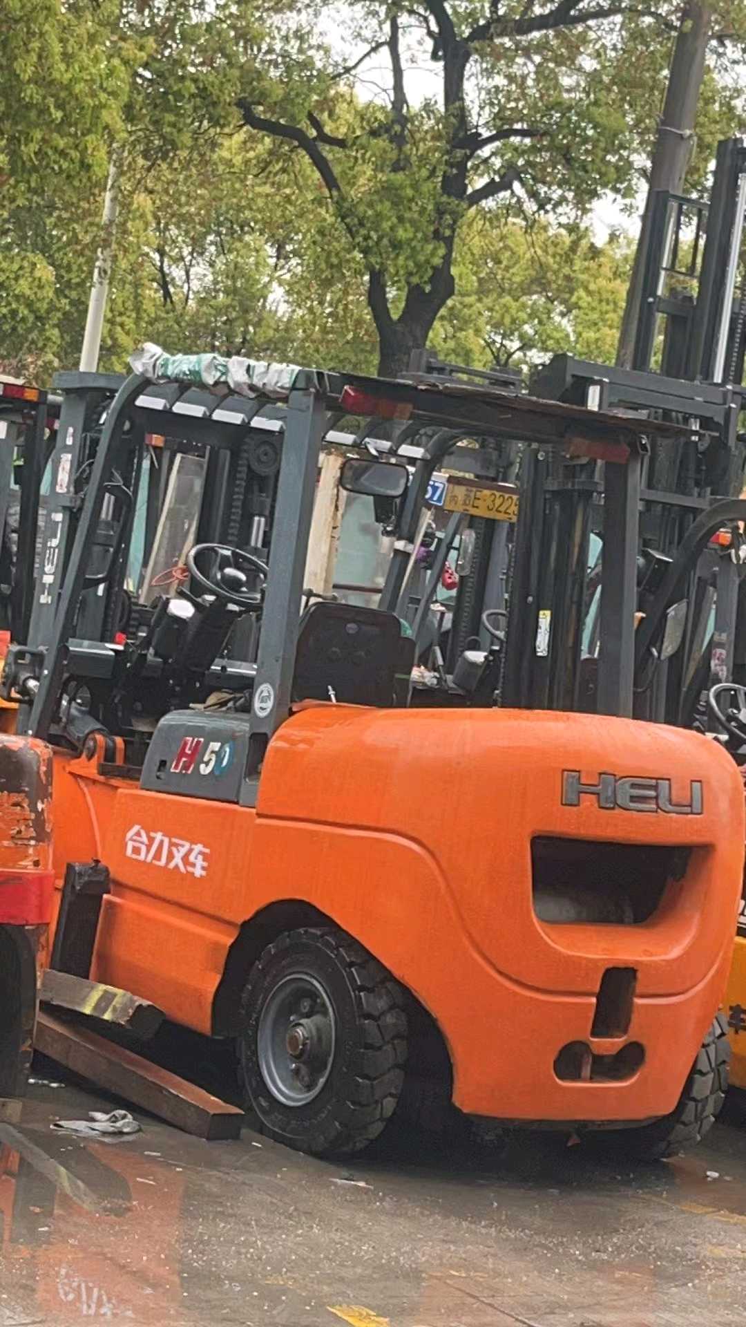 上海二手合力H3系列5吨2019款升高4米柴油叉车