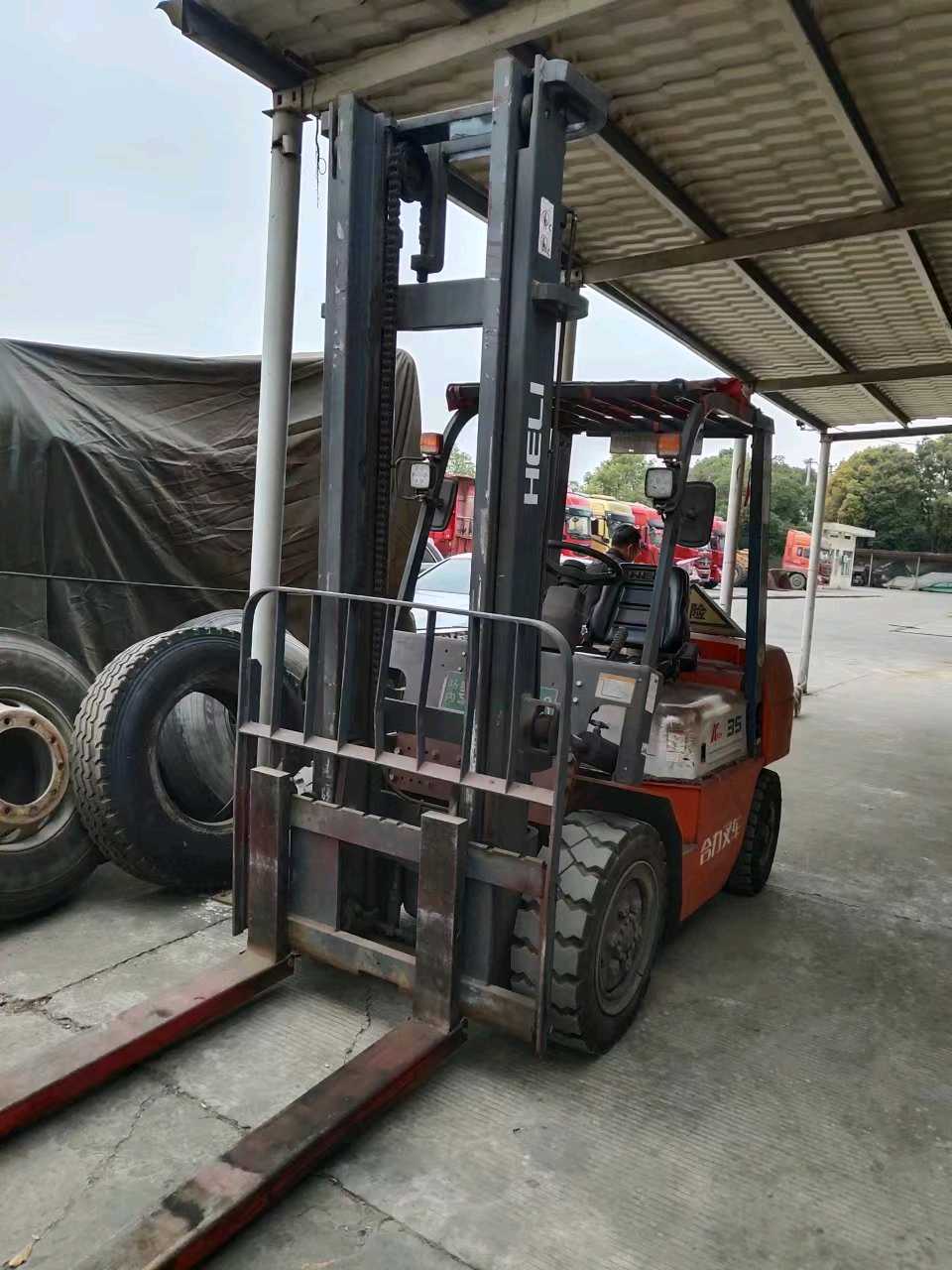 湖北荆州二手合力K系列3吨2022款升高4米柴油叉车