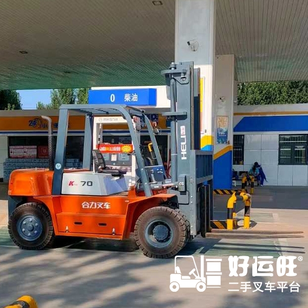 东莞二手合力7吨标准柴油叉车出租