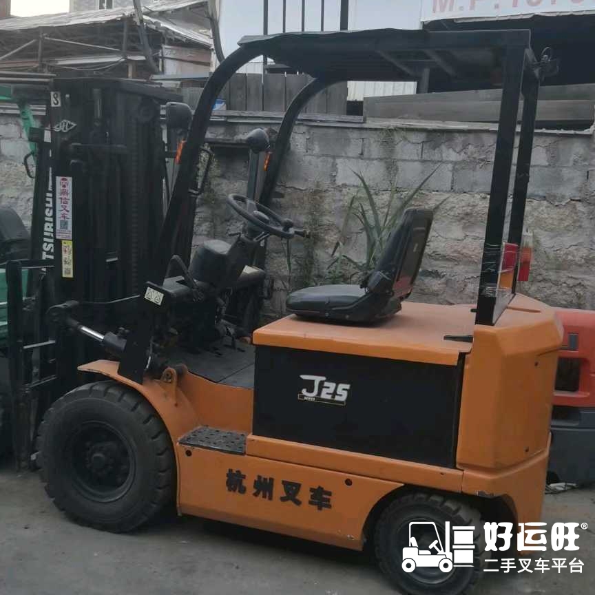 北京二手杭州叉车2.5吨平衡重式电动叉车出租