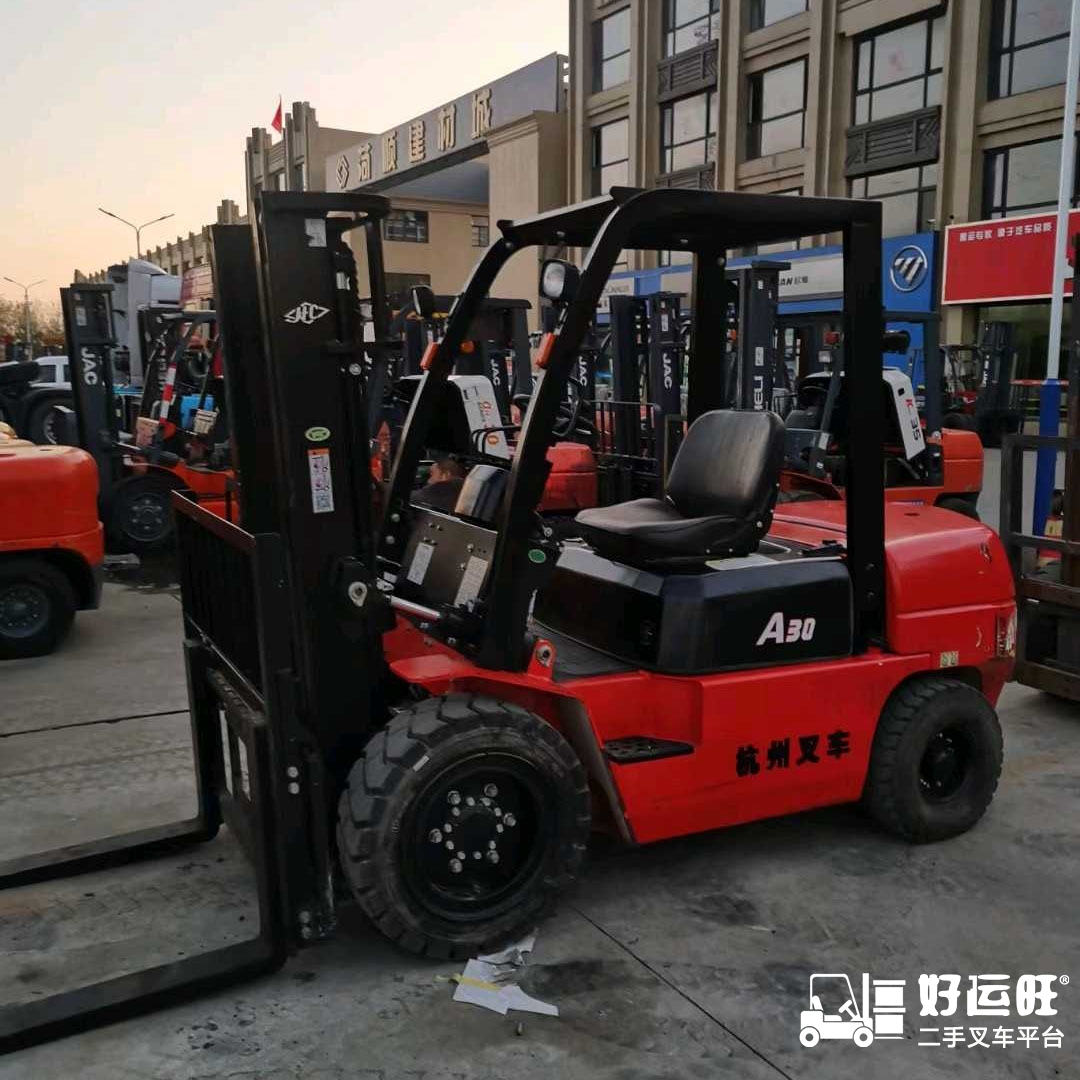 东莞二手杭叉3吨标准柴油叉车出租