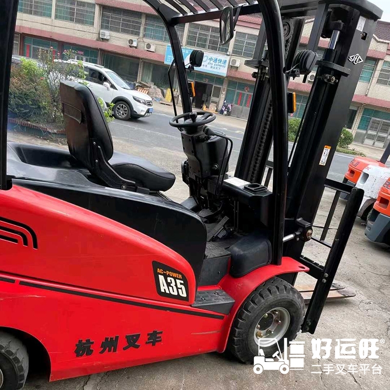 北京杭州叉车3.5吨平衡重式电动叉车出租【价格 价格一览表 多少钱一个月】